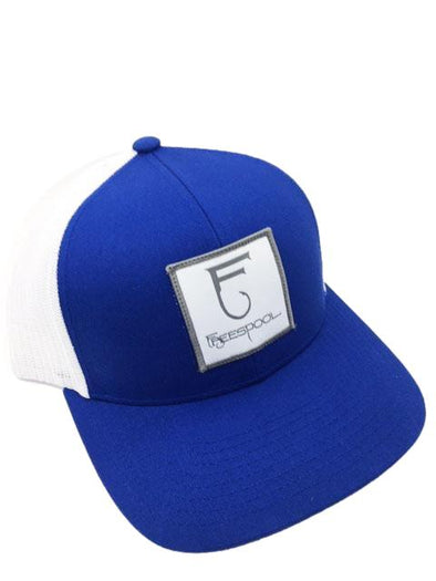 Freespool Snapback Patch Mesh Hat Blue