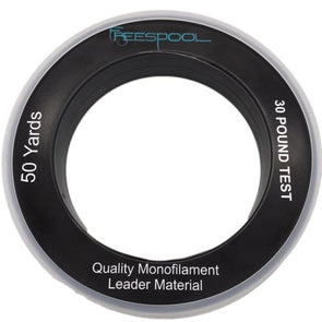 EZ-Spool Monofilament Leader 0.5mm Diameter 30 Pound Test (50 Yards)