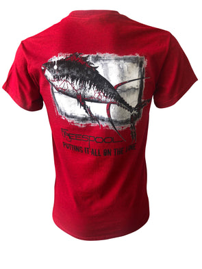 Tuna Short Sleeve T Shirt - Red