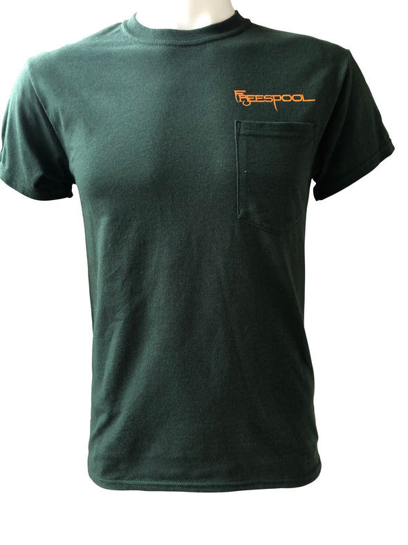 Redfish Short Sleeve T Shirt - Hunter Green
