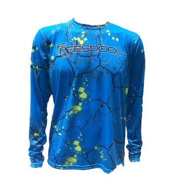 Wahoo Performance Fishing Shirt - Arctic Blue – Freespool Gear