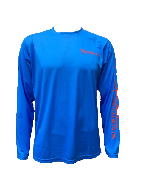 Snapper Performance Fishing Shirt - Blue – Freespool Gear